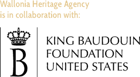 Wallonia Heritage Agency is in collaboration with King Baudoin Foundation United States